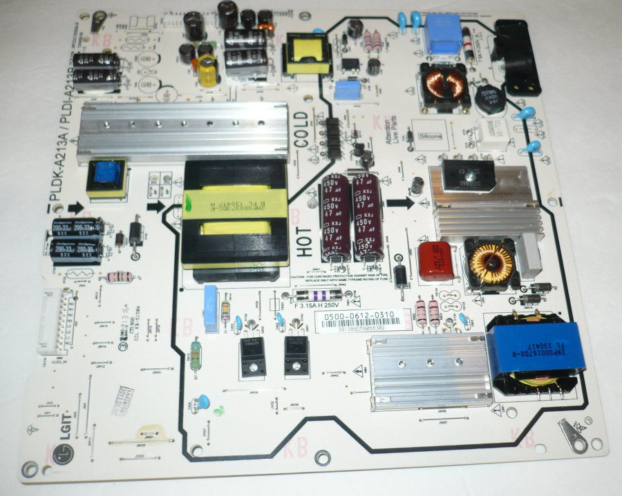 Replacement JVC BC50R TV POWER SUPPLY BOARD 050006120310