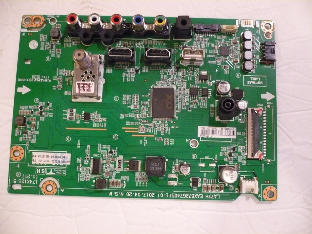 Replacement TV Part LG 49LJ510M EBT64559810 / EAX67267405(1.0)