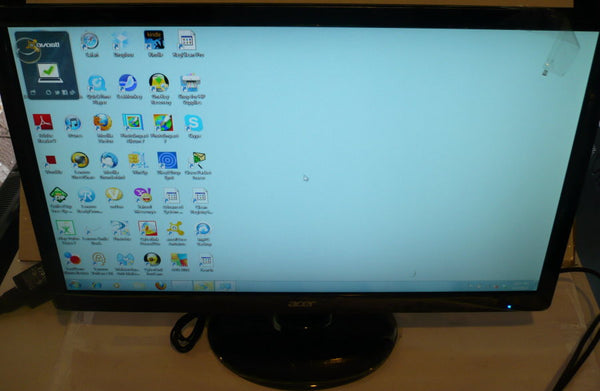 ACER  S230HL Black 23" Widescreen LED Monitor (small scratch)