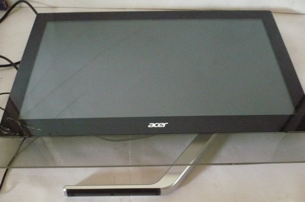 USED ACER T232HL Computer Monitor GRADE C, OUTER GLASS BROKEN, NO TOUCH FUNCTION