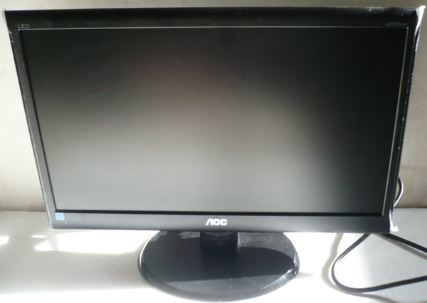 AOC e950Swn Black 18.5" 5ms Widescreen LED Backlight LCD Monitor