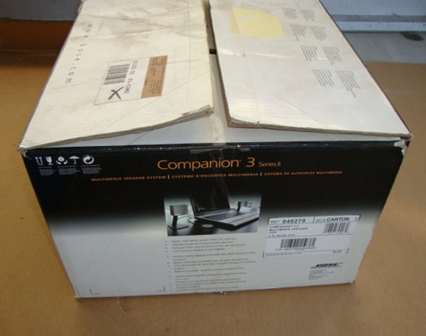 Used Bose companion 3 Series 2 speaker system