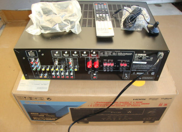 Used Yamaha RX-V565 Receiver (shuts off, needs repair)