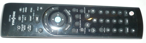 INSIGNIA RC-261 ORIGINAL TV REMOTE CONTROL