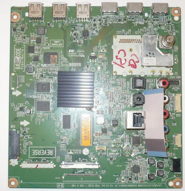 LG 50LF6100-UA TV MAINBOARD EBT63728201 / EAX65610206(1.0)