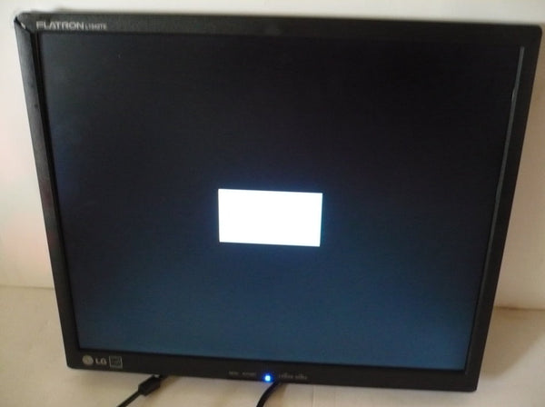 USED LG L1942TE-BF Computer Monitor GRADE C, MODERATE USE, CRACK BEZEL