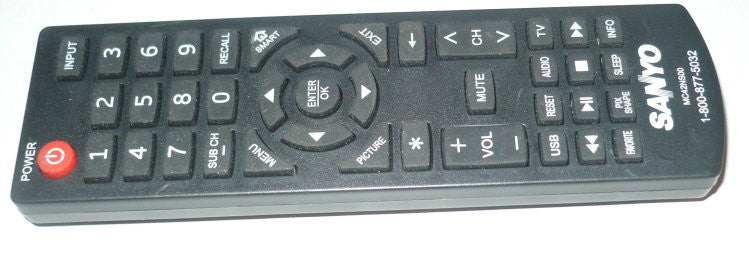 Sanyo remote control deals