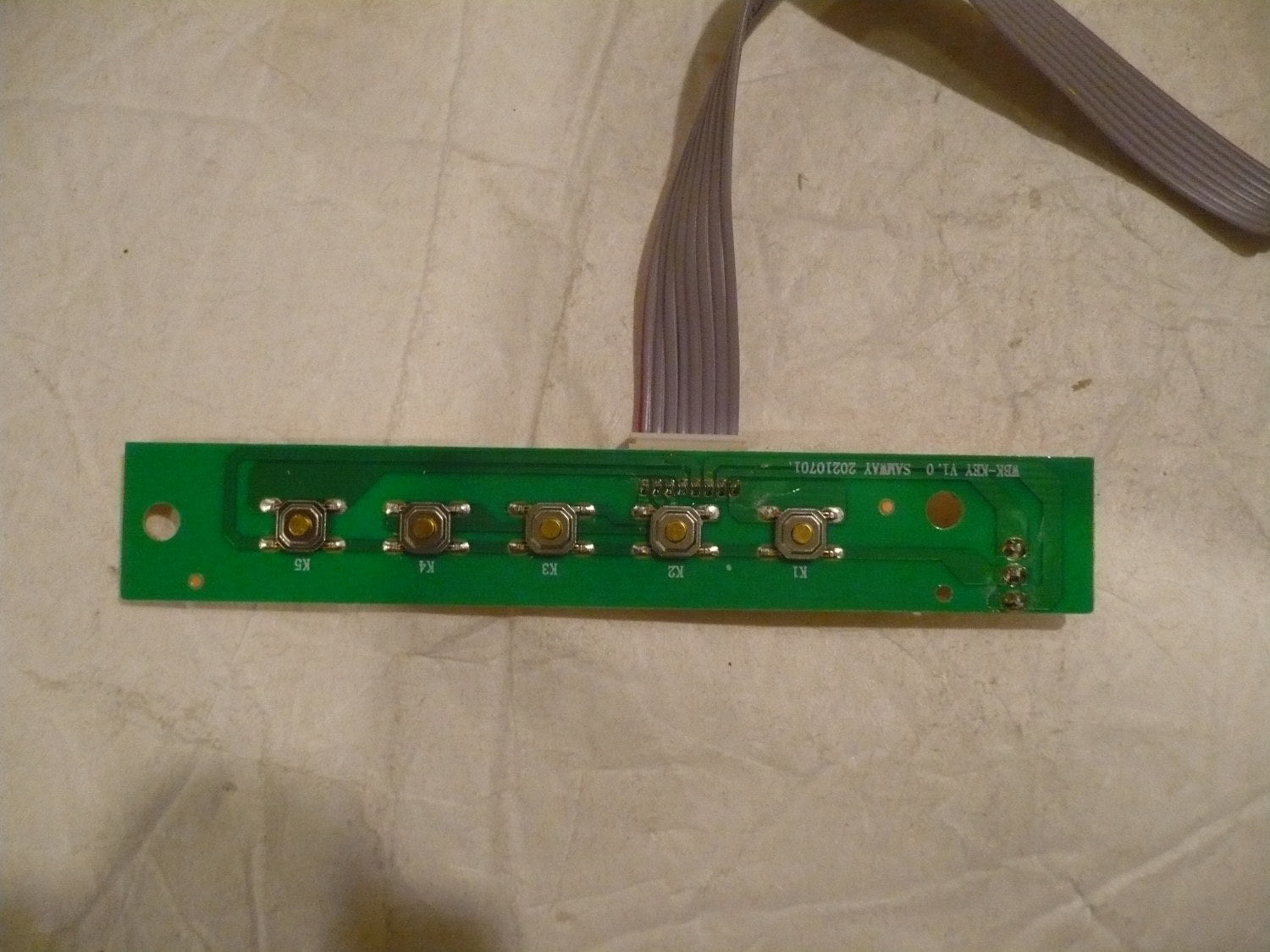 SCEPTRE J20 MONITOR BUTTON BOARD WBKKEY V1.0