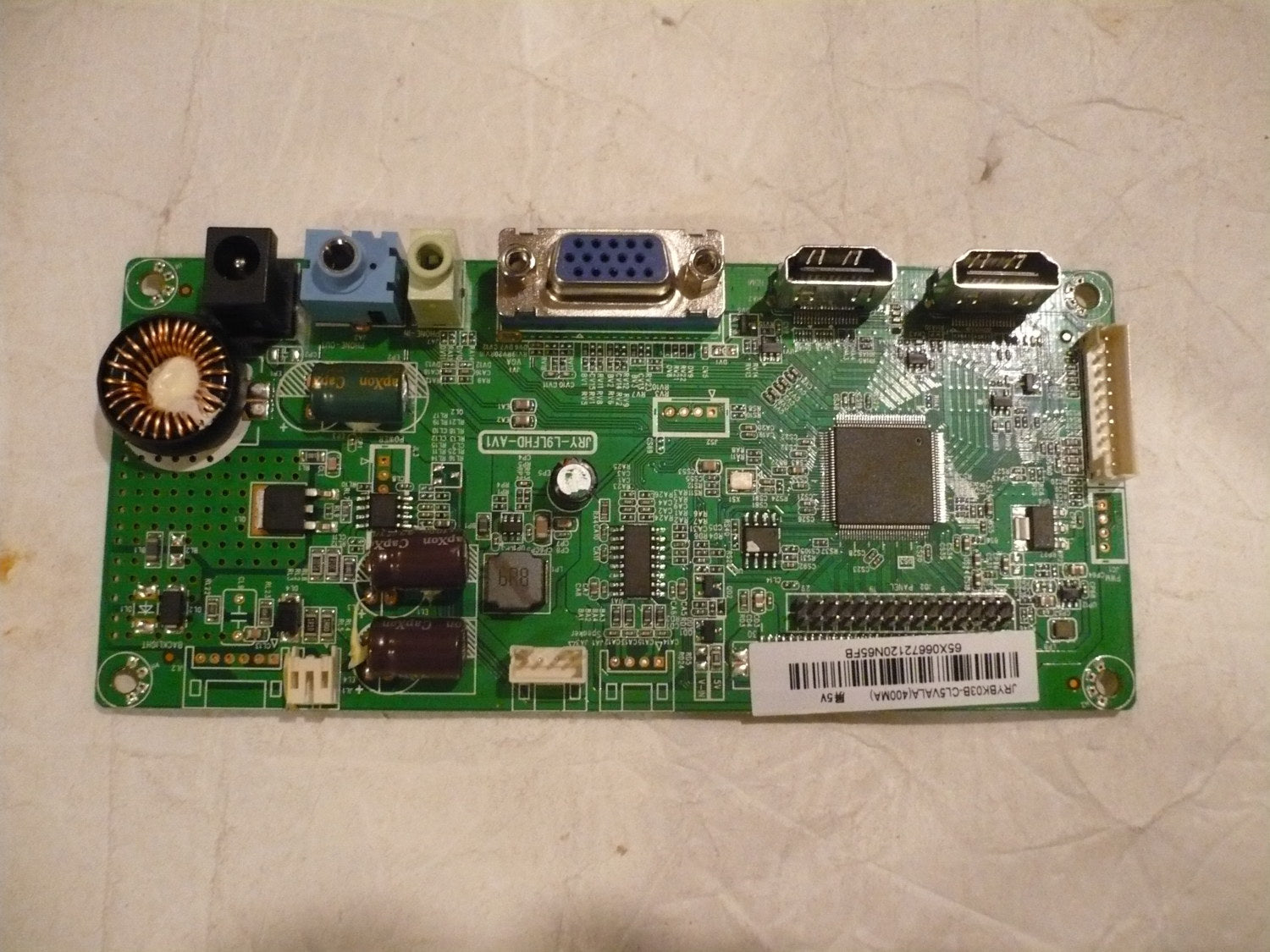SCEPTRE J20 MONITOR MAINBOARD JRYBK03BCL5VALA / JRYL9LFHDAV1