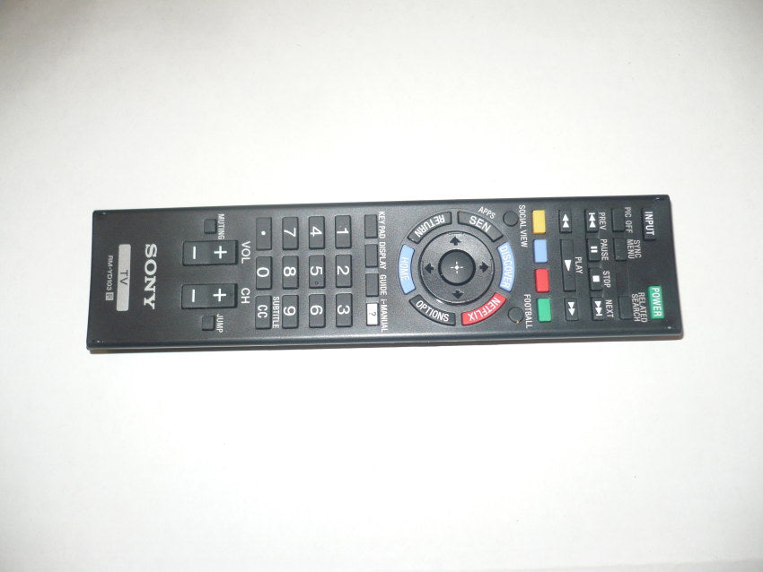 thumbnail image 2 of Replacement RM-YD065 TV Remote For Sony KDL-22BX320, KDL-32BX320 – Generic Black 2 of 4
