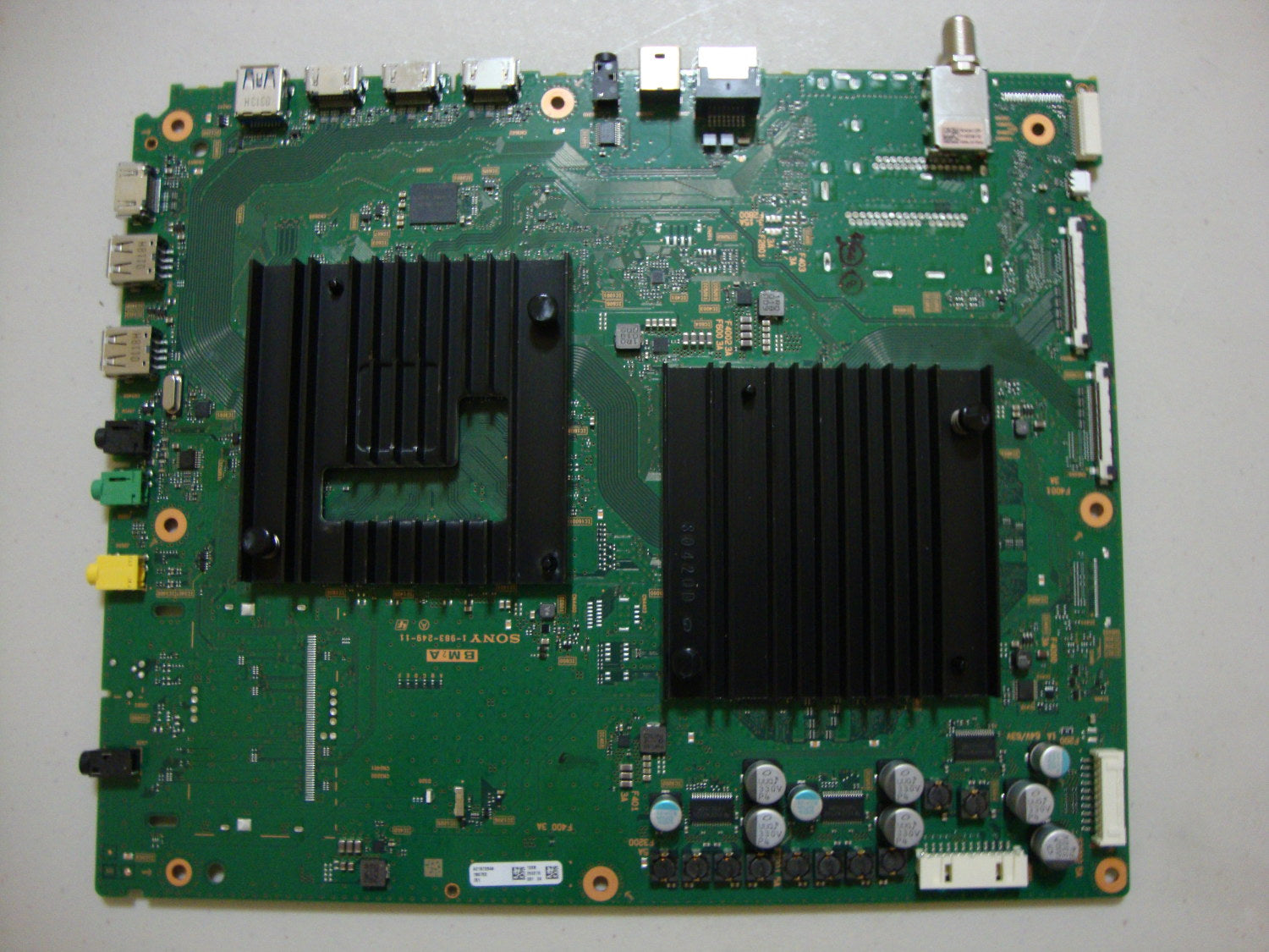 Baseboard 8a98 SONY XBR65A8F TV MAINBOARD A2197284A / 1-983-249-31 | MoreTvParts.com